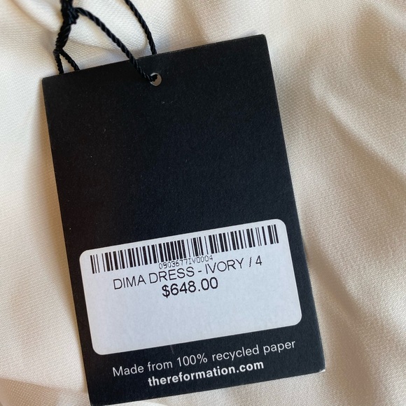 Reformation Dima wedding gown, size 4 - Picture 3 of 10